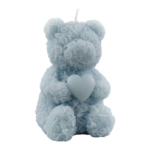 CANDELA ORSETTO H10.5 CCUORE CELESTE